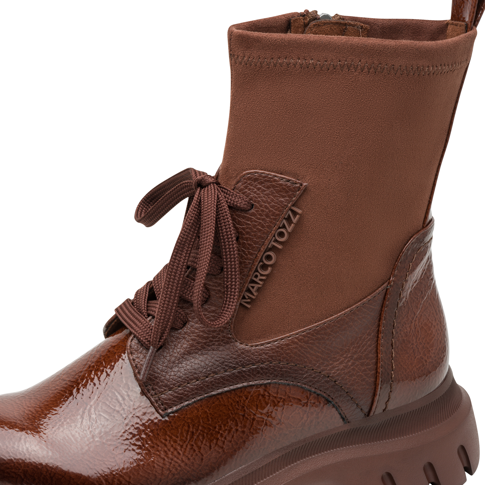 COGNAC PATENT BOOT