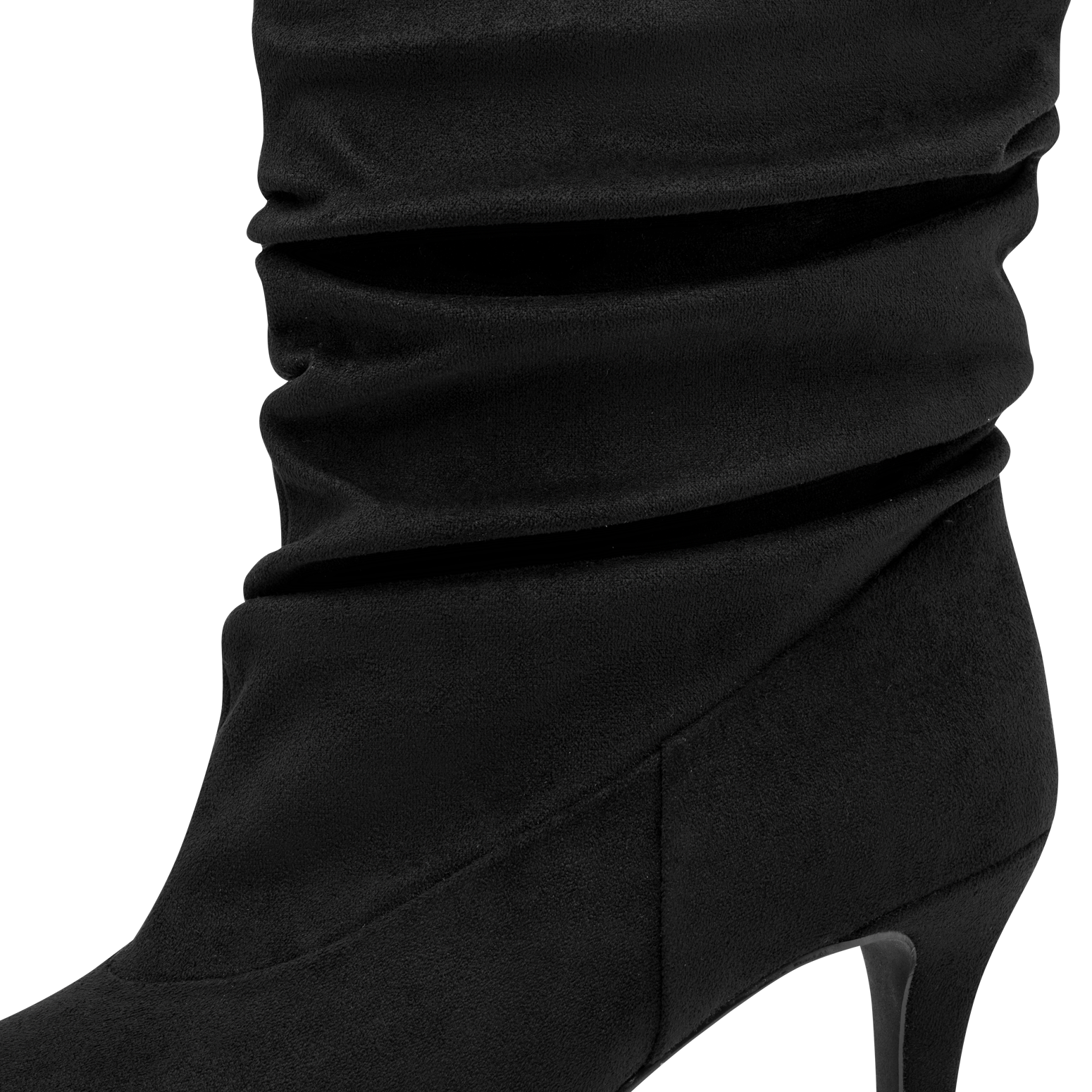 BLACK SUEDDE BOOT