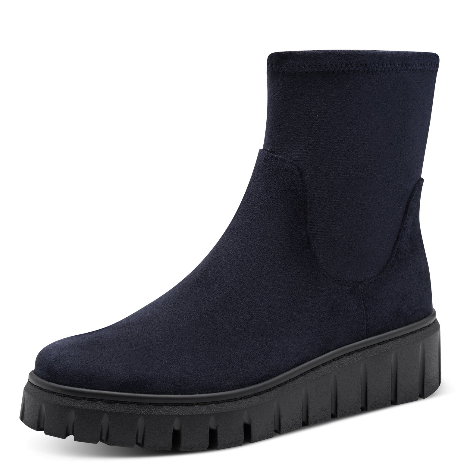 NAVY SUEDDE BOOT