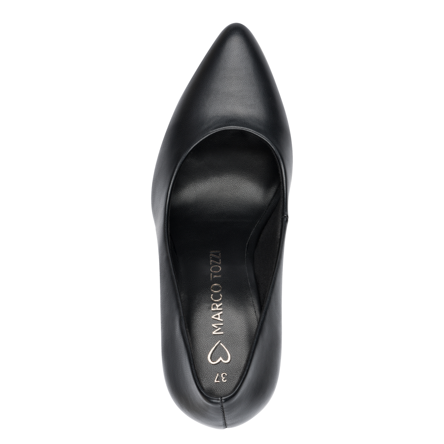 BLACK MATTE HEEL SHOE