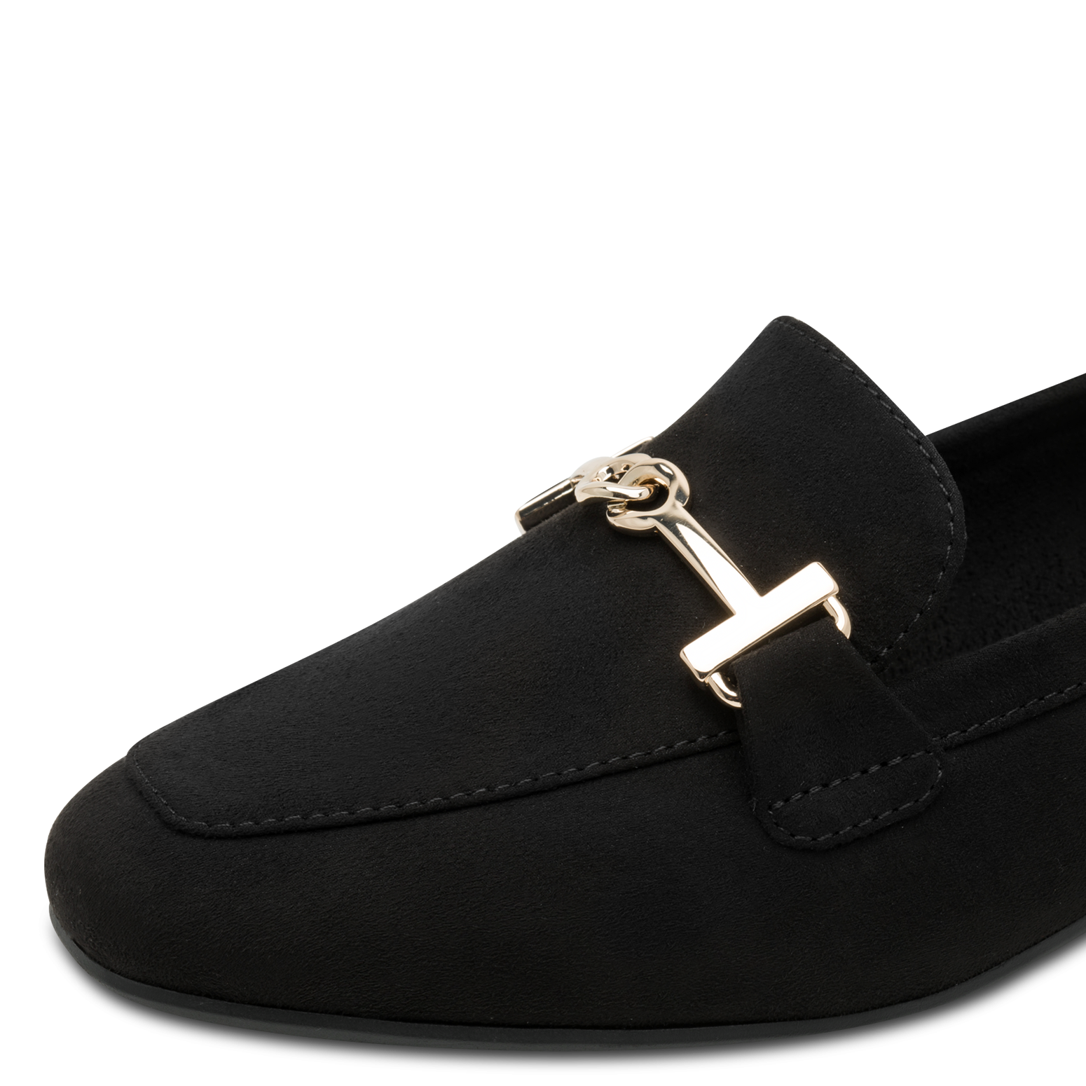 BLACK SUEDE LOAFER