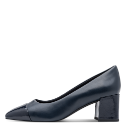 NAVY HEEL SHOE
