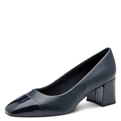 NAVY HEEL SHOE