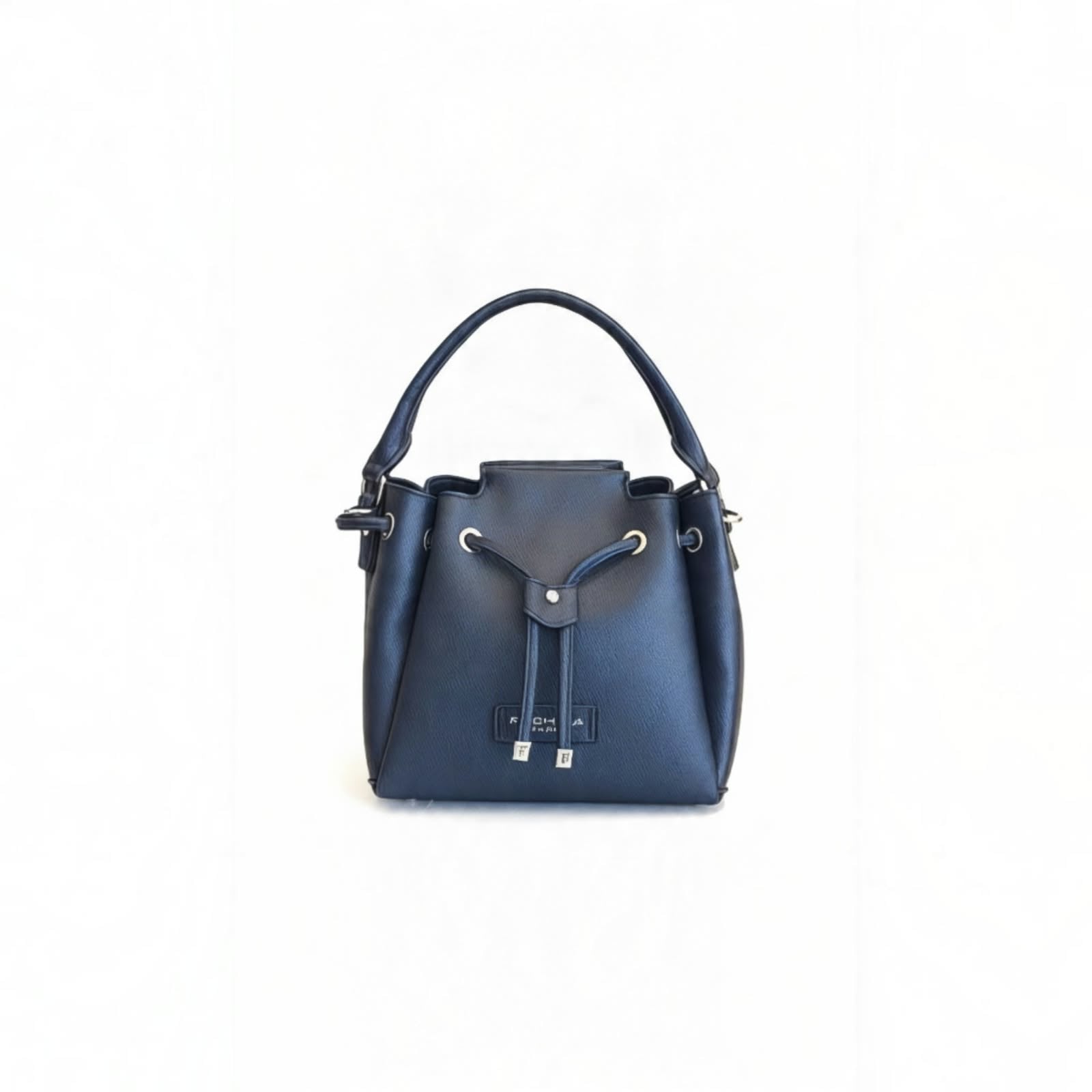 NAVY HANDBAG