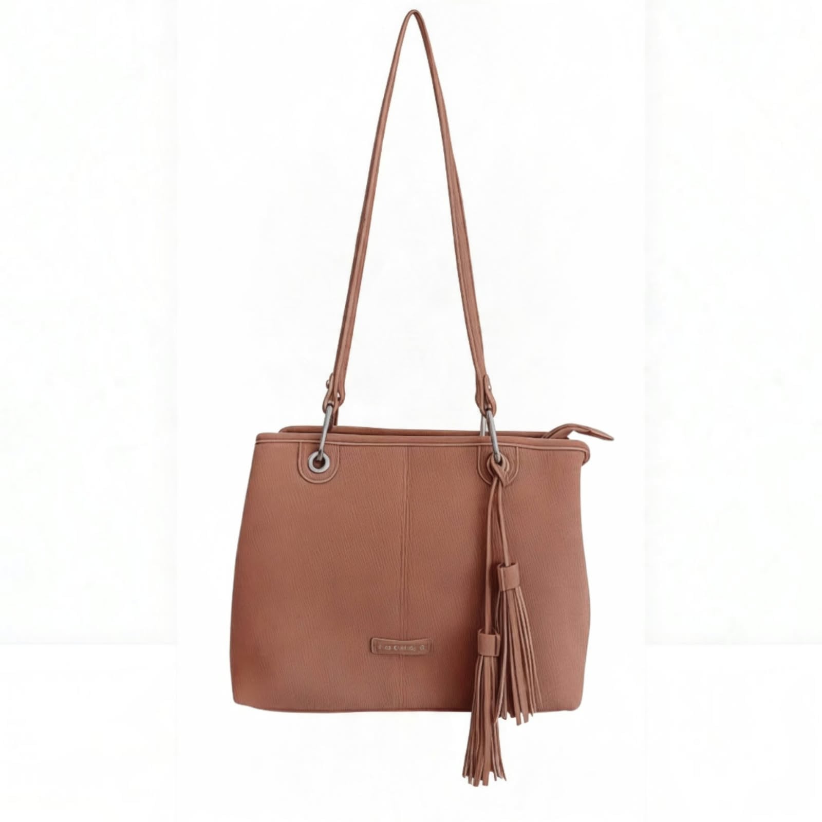 SUEDE HANDBAG