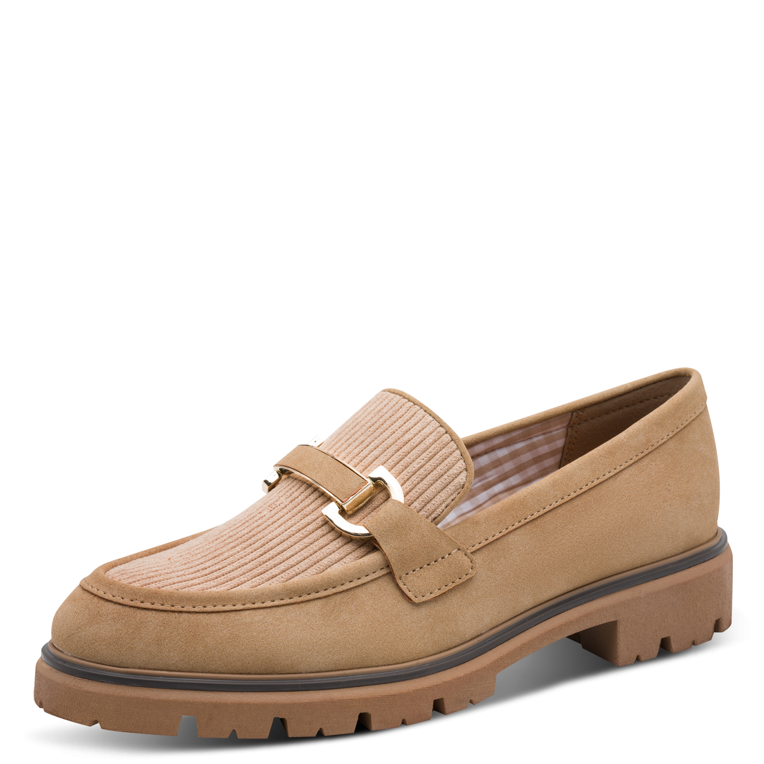BEIGE SUEDE LOAFER