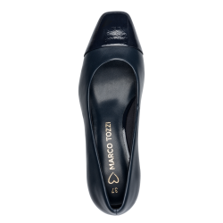 NAVY HEEL SHOE
