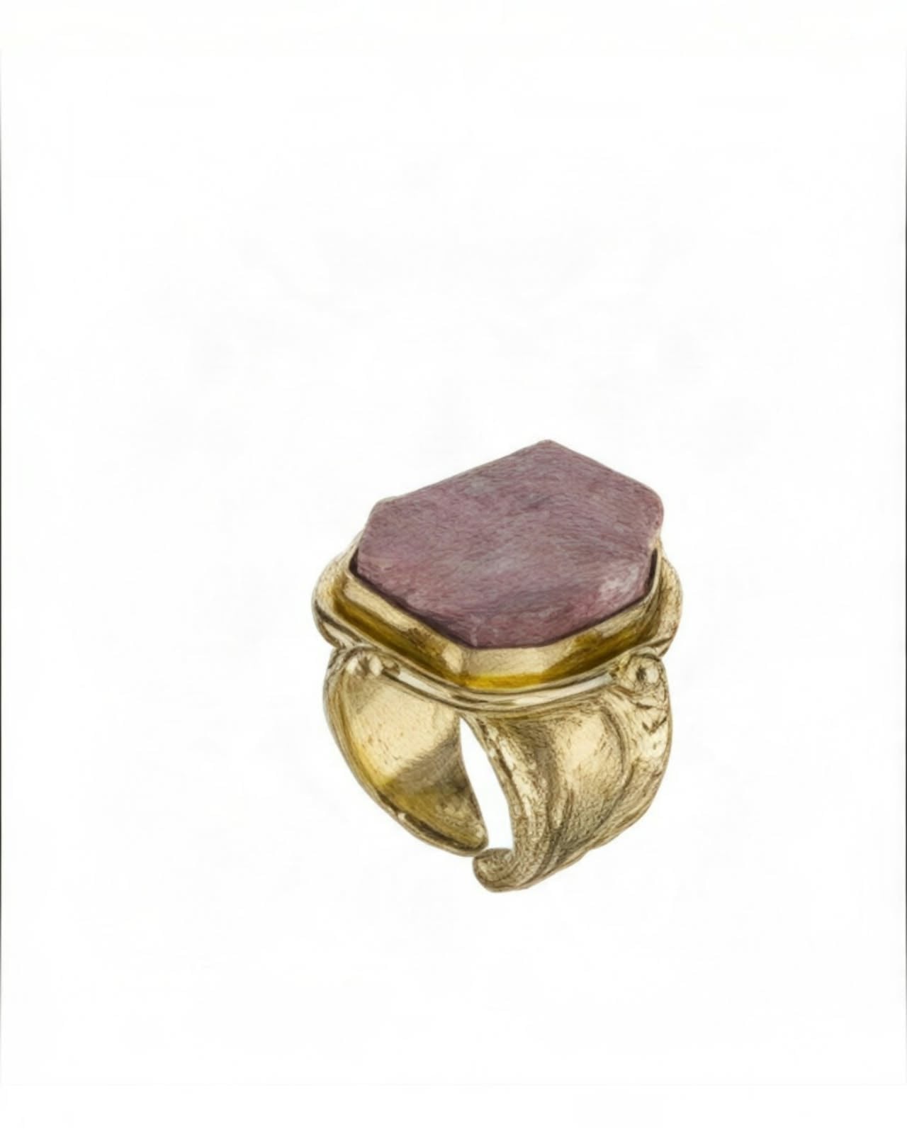 GOLD AND PINK RING