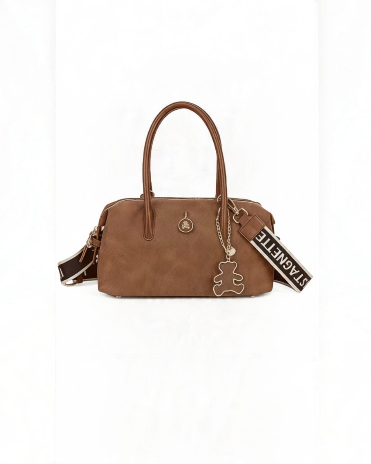 SUEDE HANDBAG