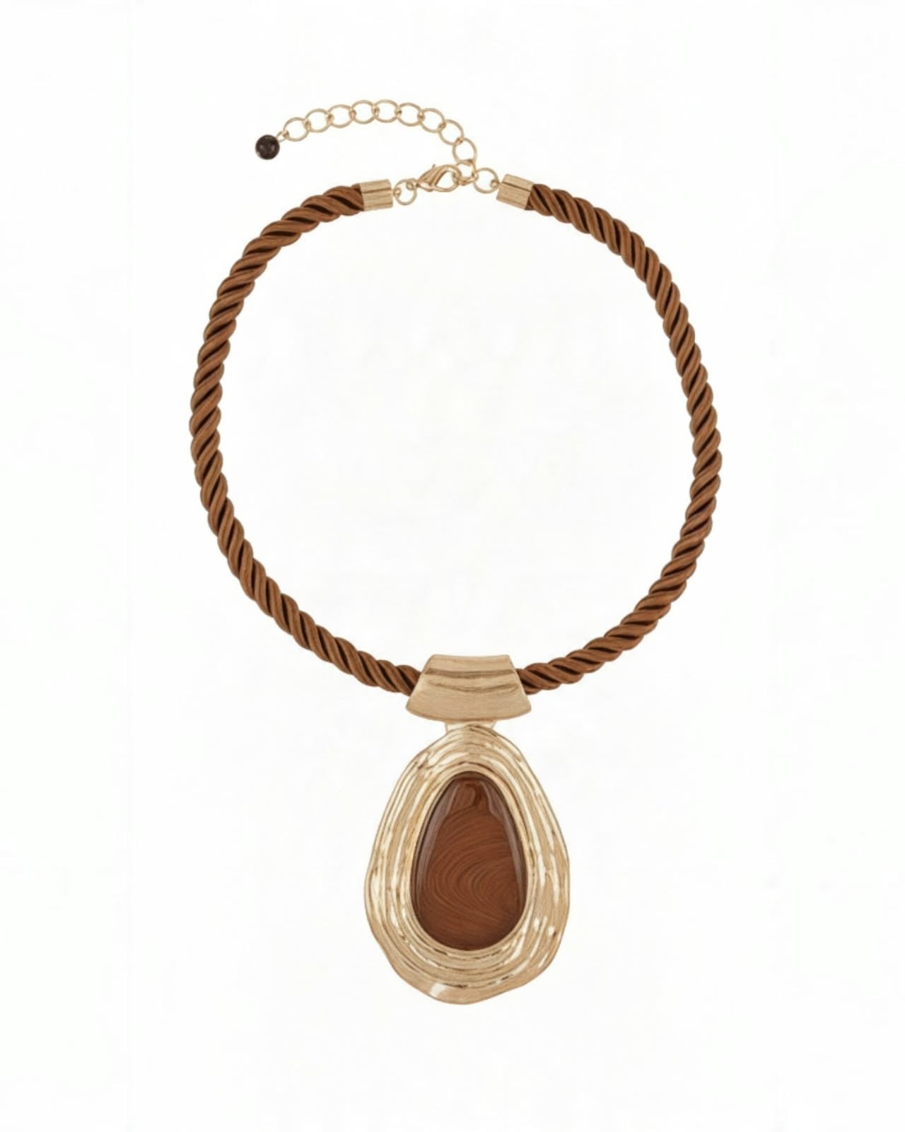 BROWN NECKLACE