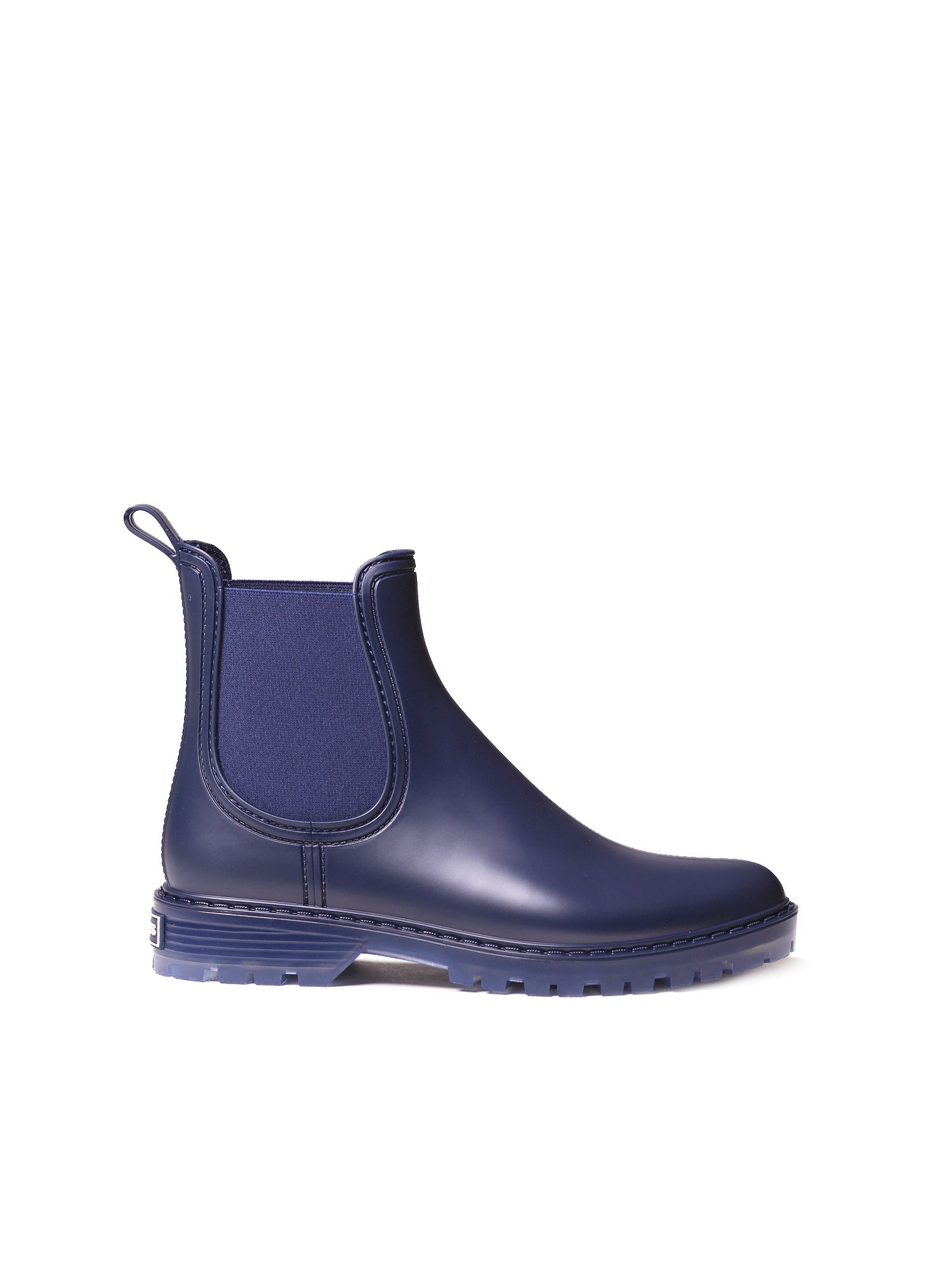 NAVY MATTE FINISH RAIN BOOT