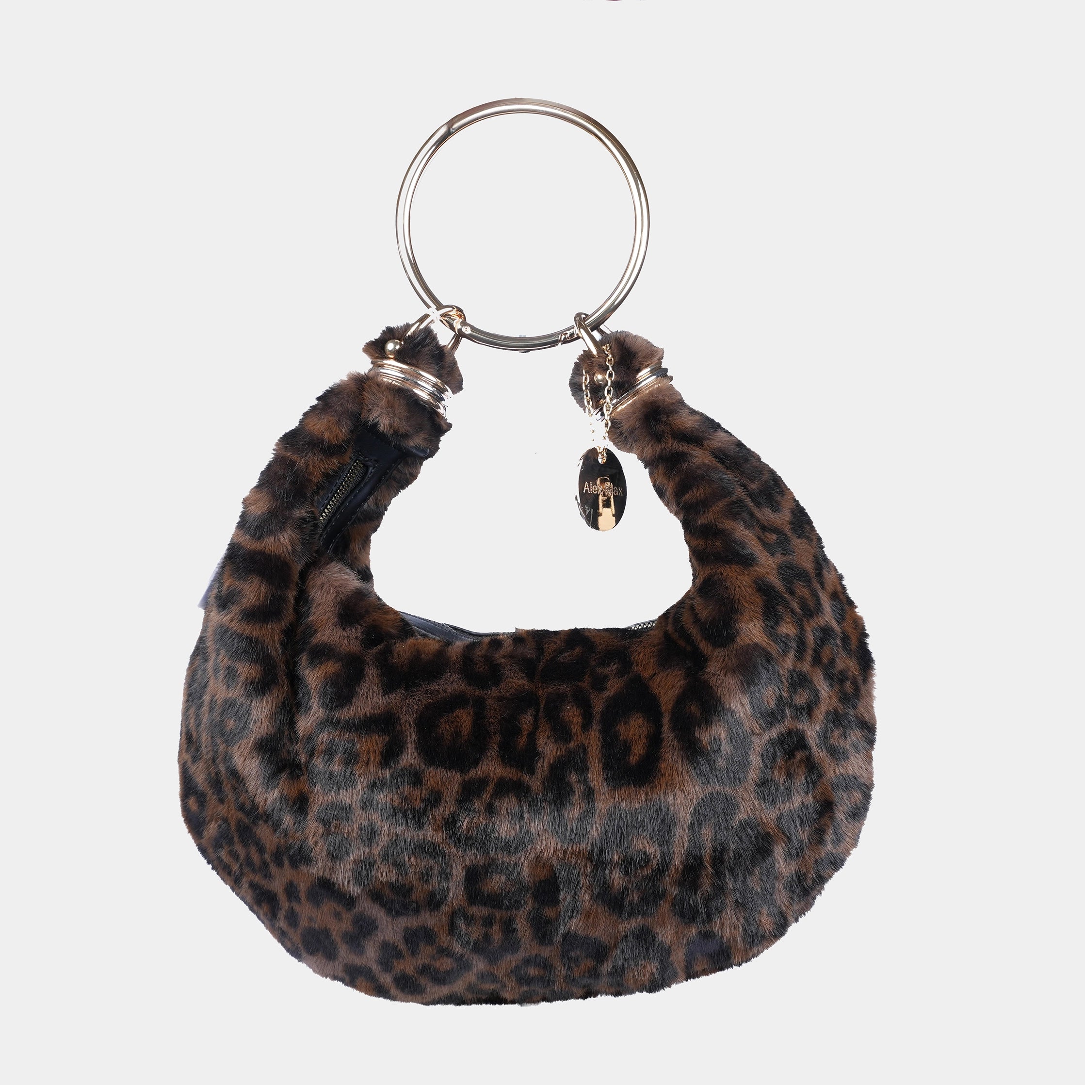 COFFEE LEOPARD HANDBAG