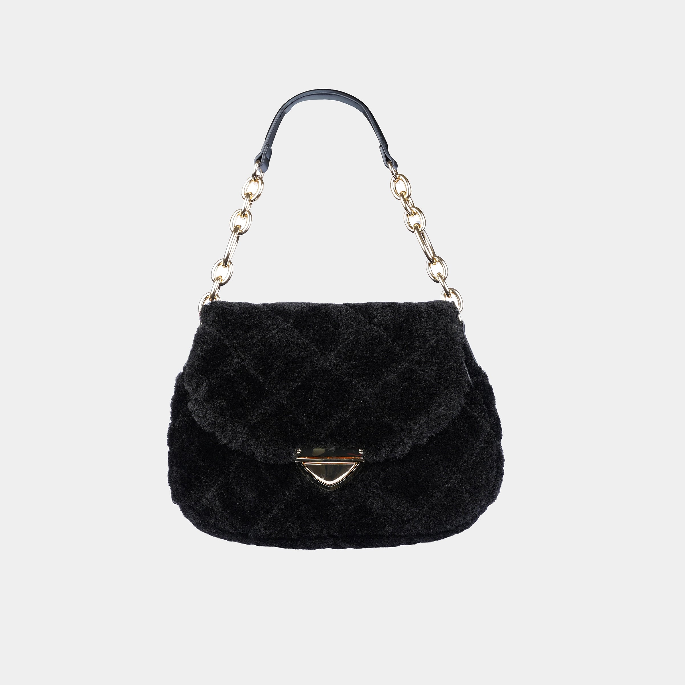 WOOL SHOULDER BAG