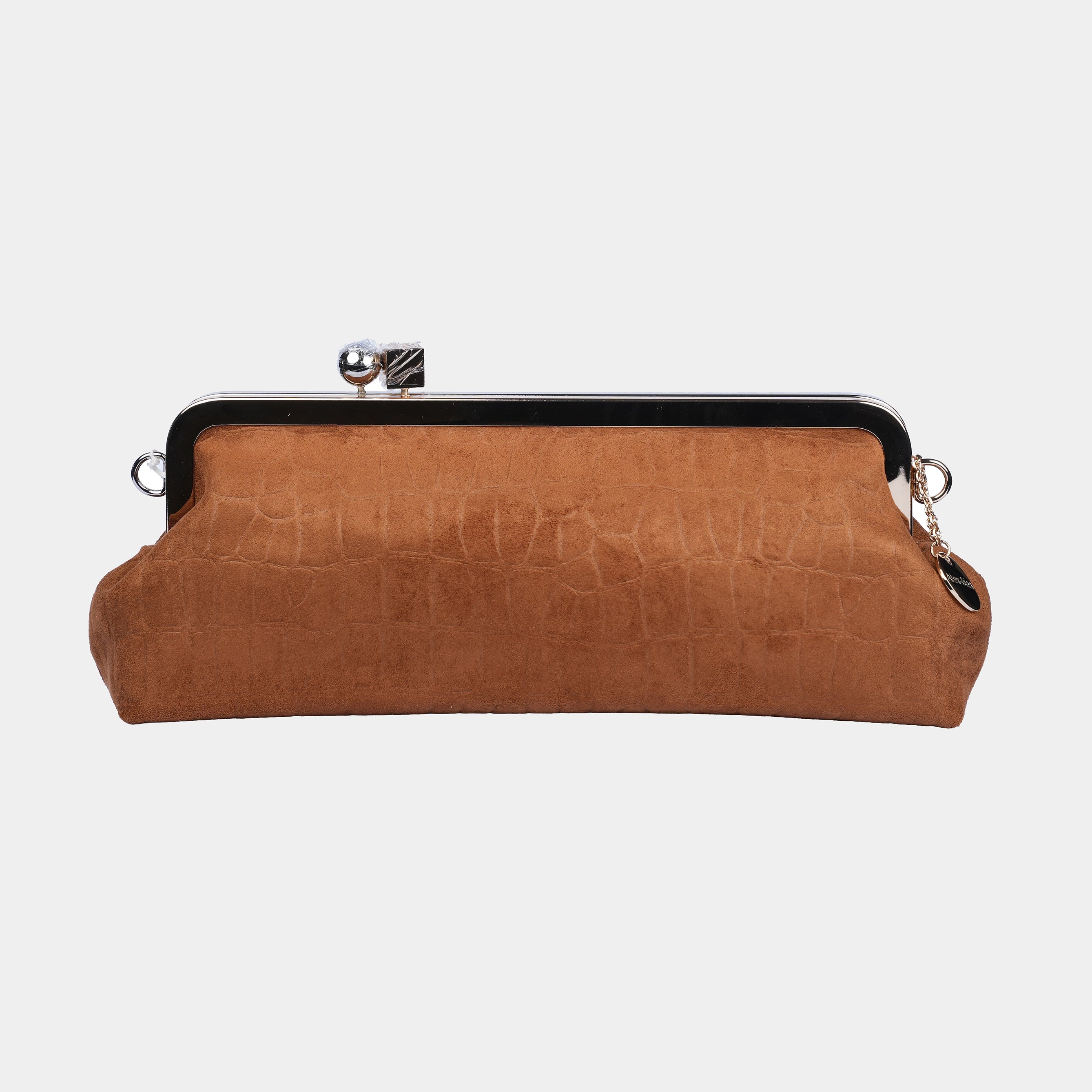 SUEDE HANDBAG