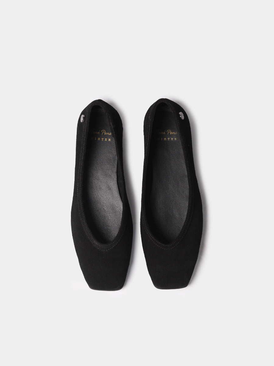 BLACK FLAT SHOES