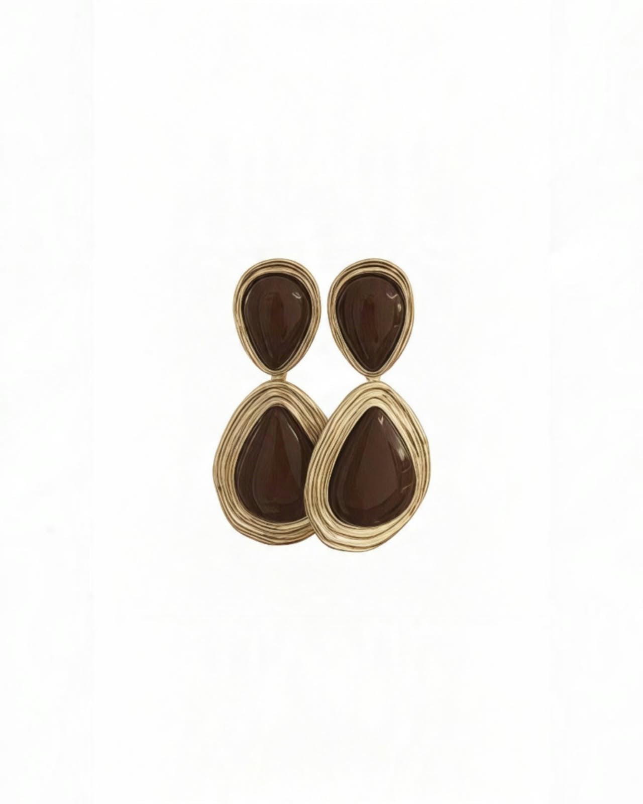 BROWN EARRINGS