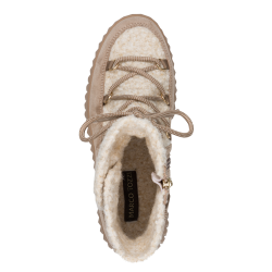 TAUPE SUEDE COMB. BOOT