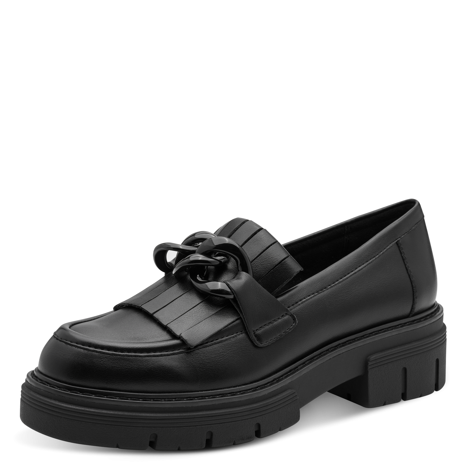 BLACK MATTE LOAFER