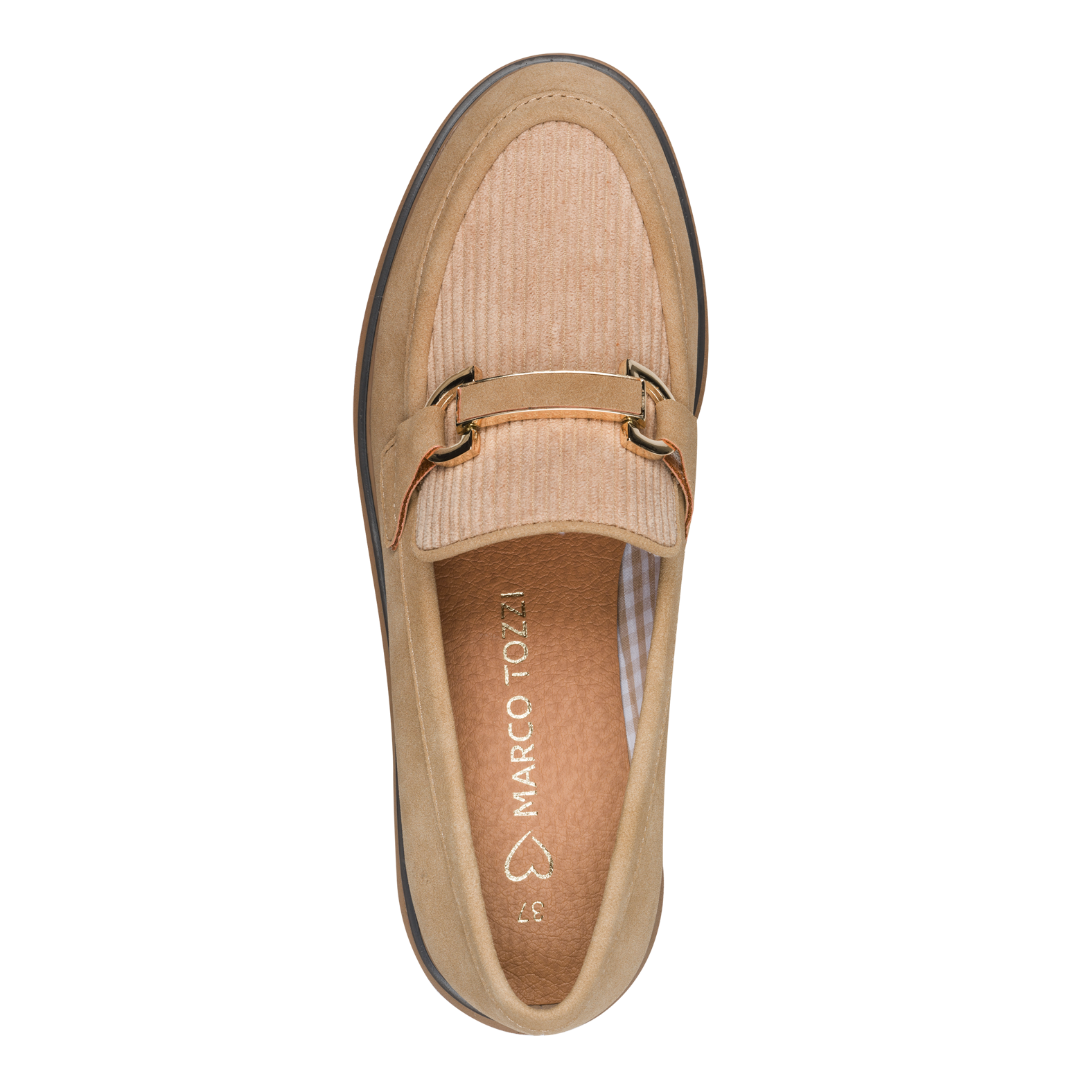 BEIGE SUEDE LOAFER