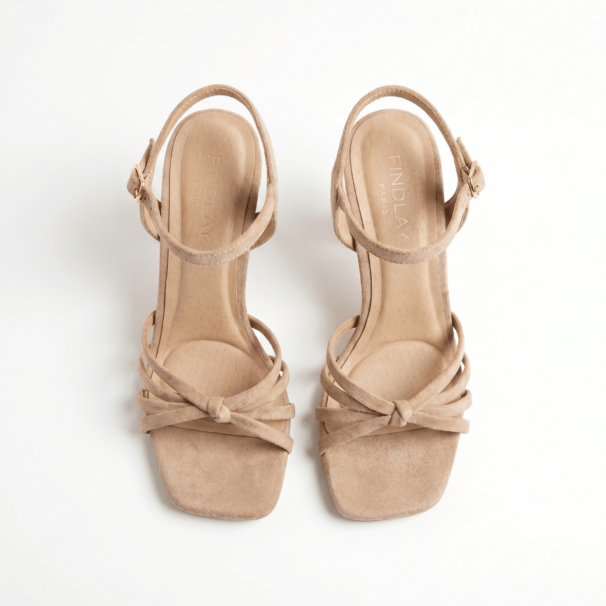 Back Strappy Slingback Heel - DeeBoutique