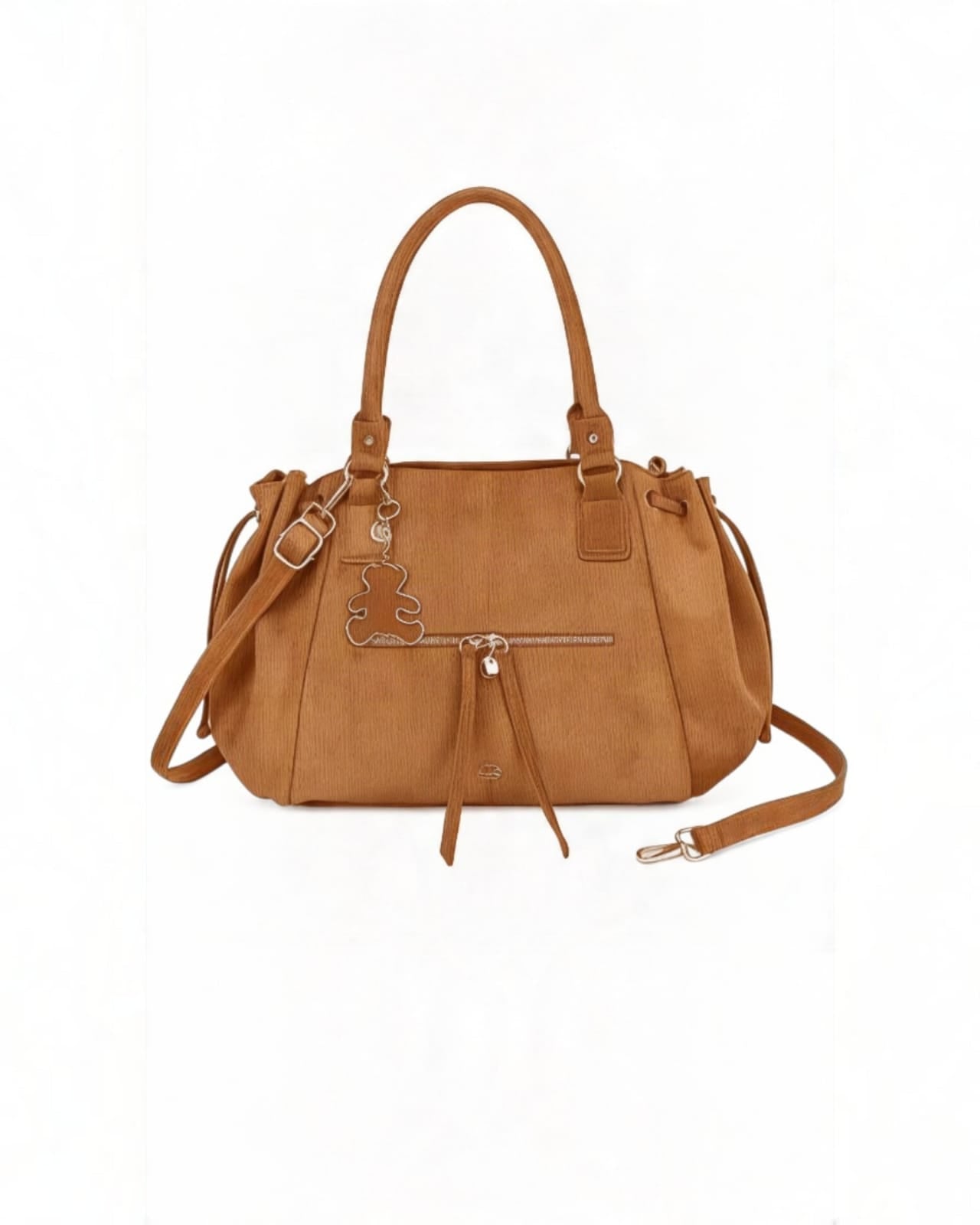 SUEDE HANDBAG