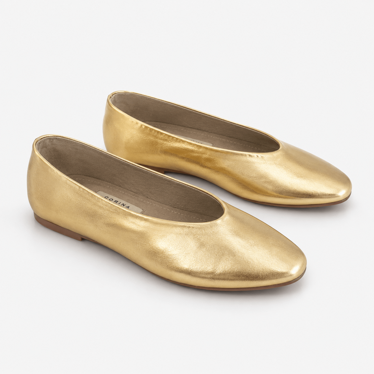 Ballet Gold Flat - DeeBoutique