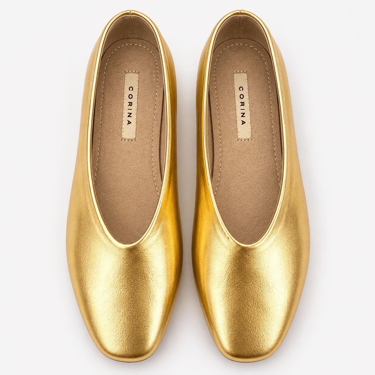 Ballet Gold Flat - DeeBoutique