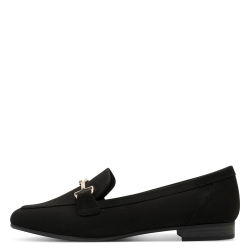 BLACK SUEDE LOAFER