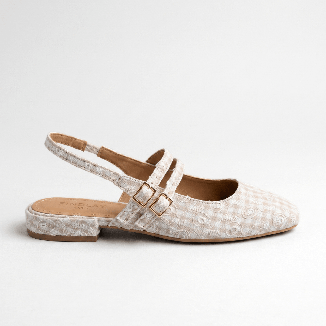 Cream Mary Jane Slingback - DeeBoutique