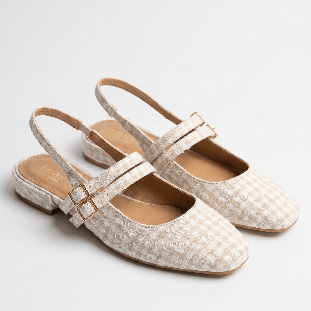 Cream Mary Jane Slingback - DeeBoutique