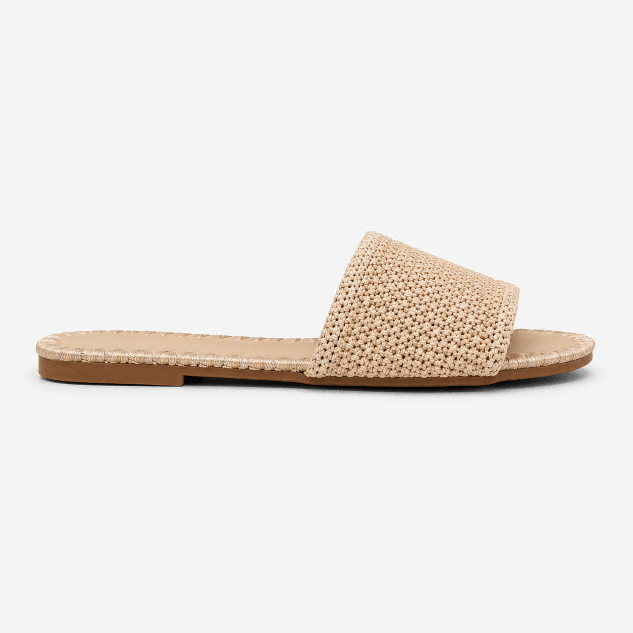 Cutout Slide Sandal - DeeBoutique