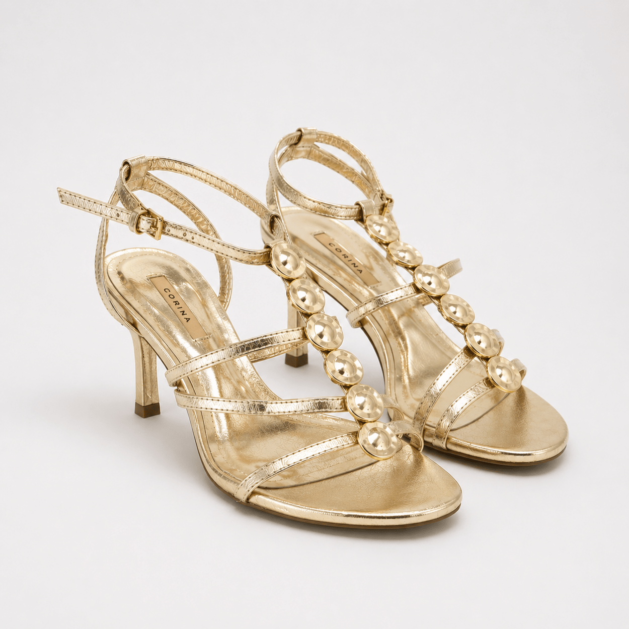 Doré Strappy Heel Sandal - DeeBoutique