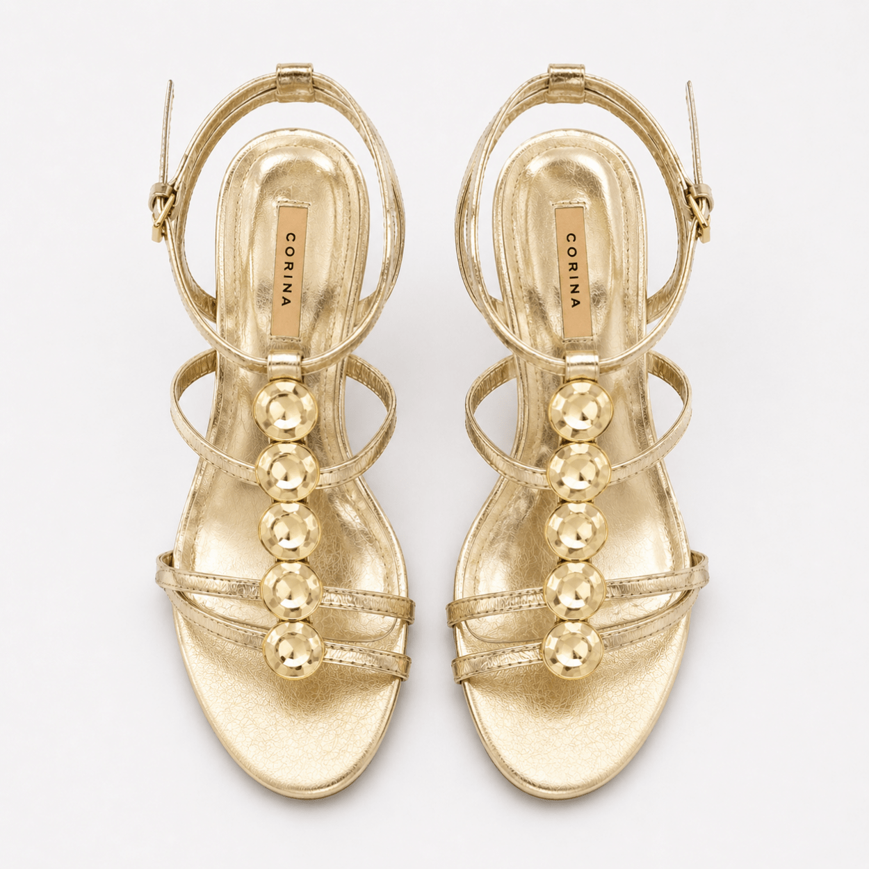 Doré Strappy Heel Sandal - DeeBoutique