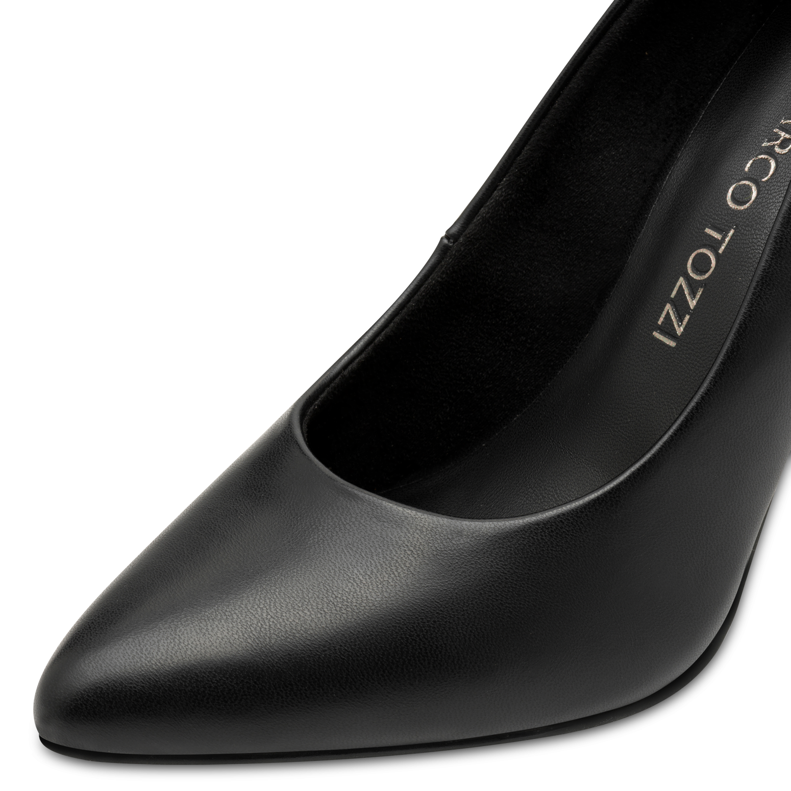 BLACK MATTE HEEL SHOE