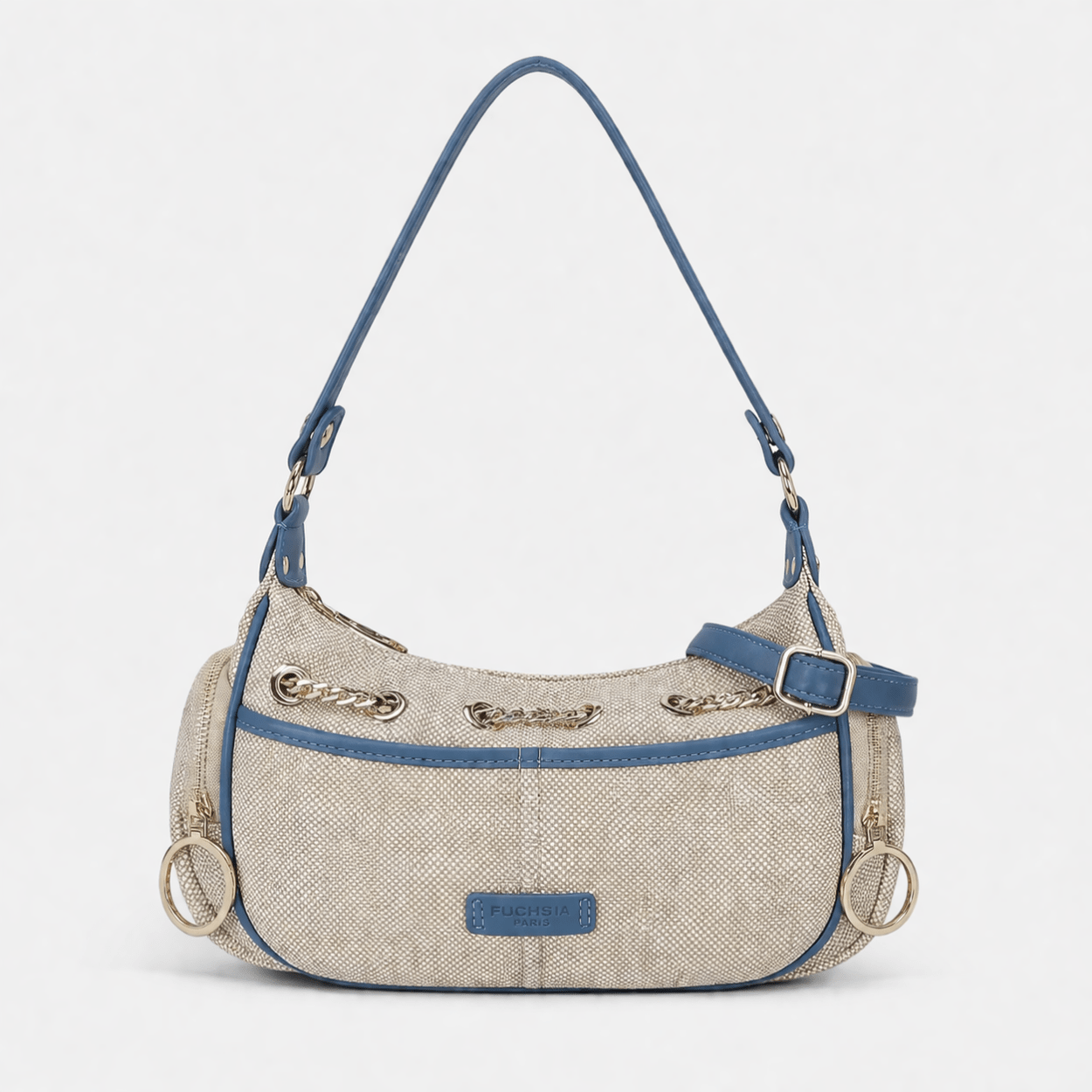 Fuchsia Paris Coastal beige - blue - DeeBoutique