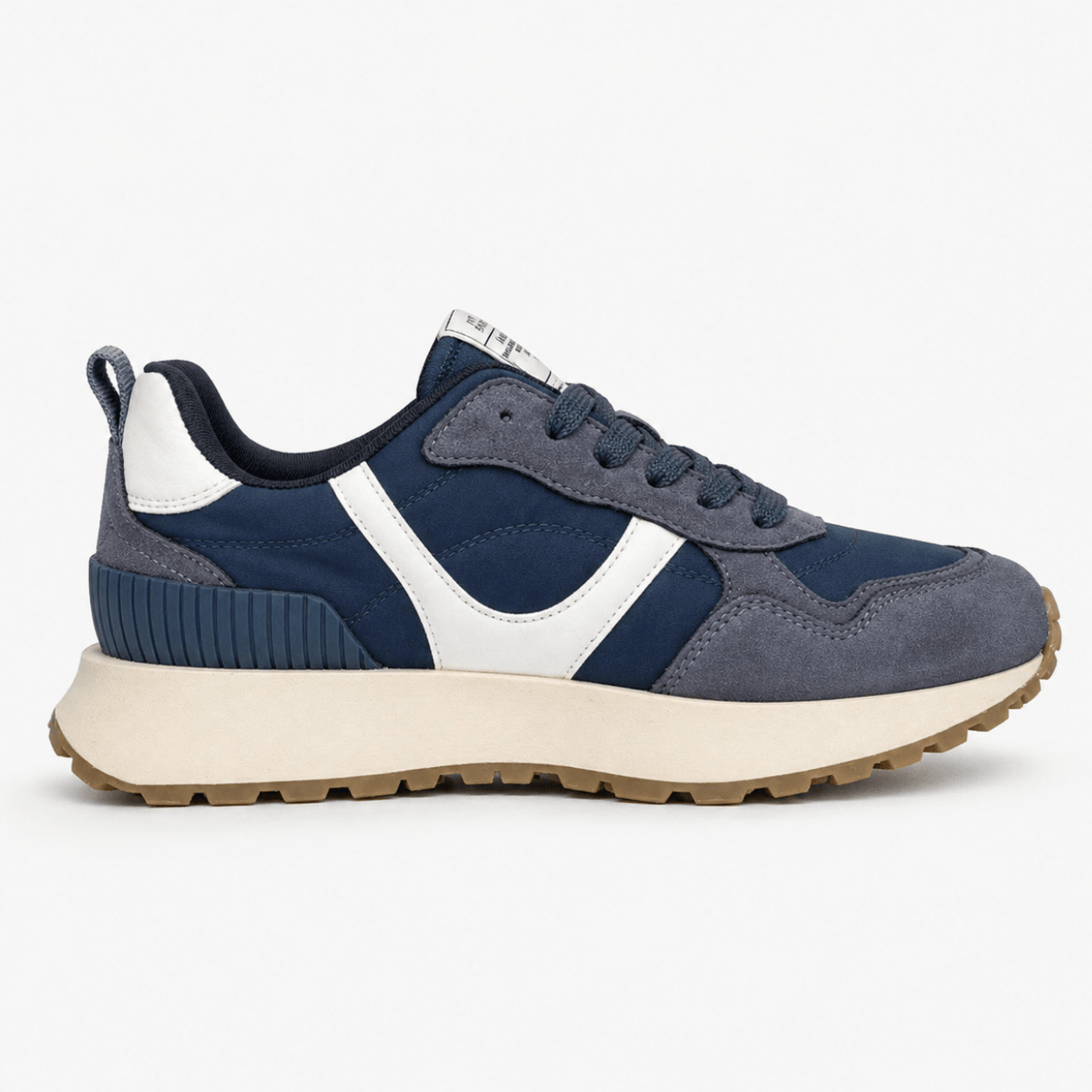Navy & White Sneaker - DeeBoutique