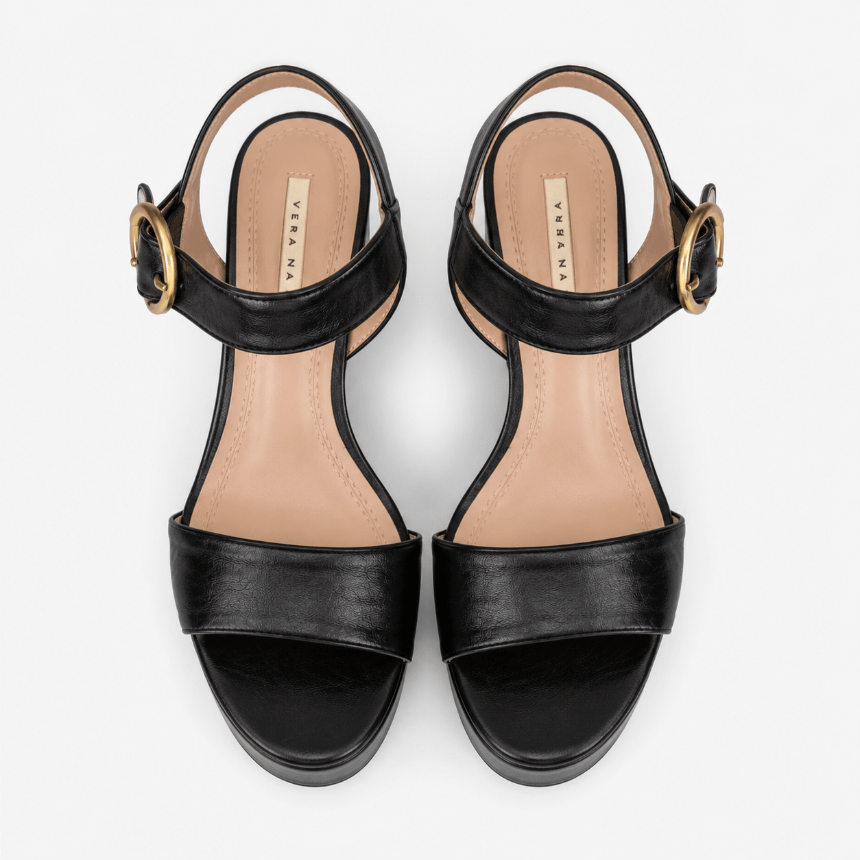 Platform Black Sandal - DeeBoutique
