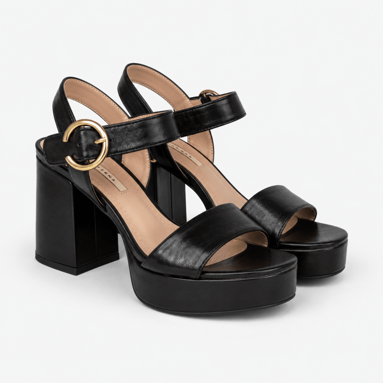 Platform Black Sandal - DeeBoutique