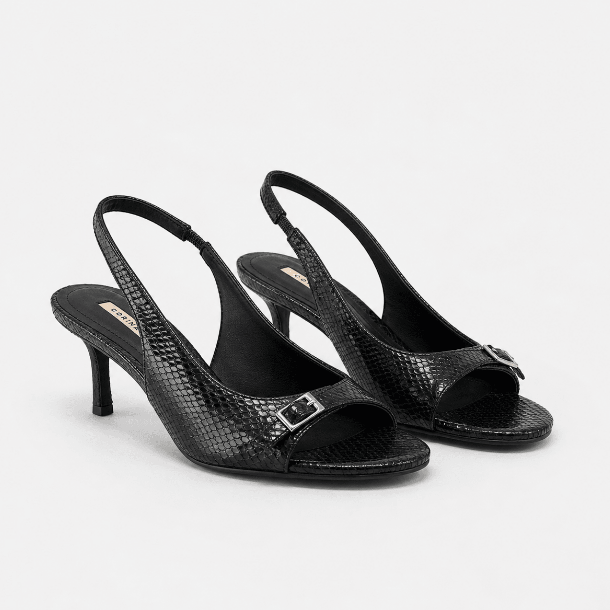 Slingback heel sandal - DeeBoutique