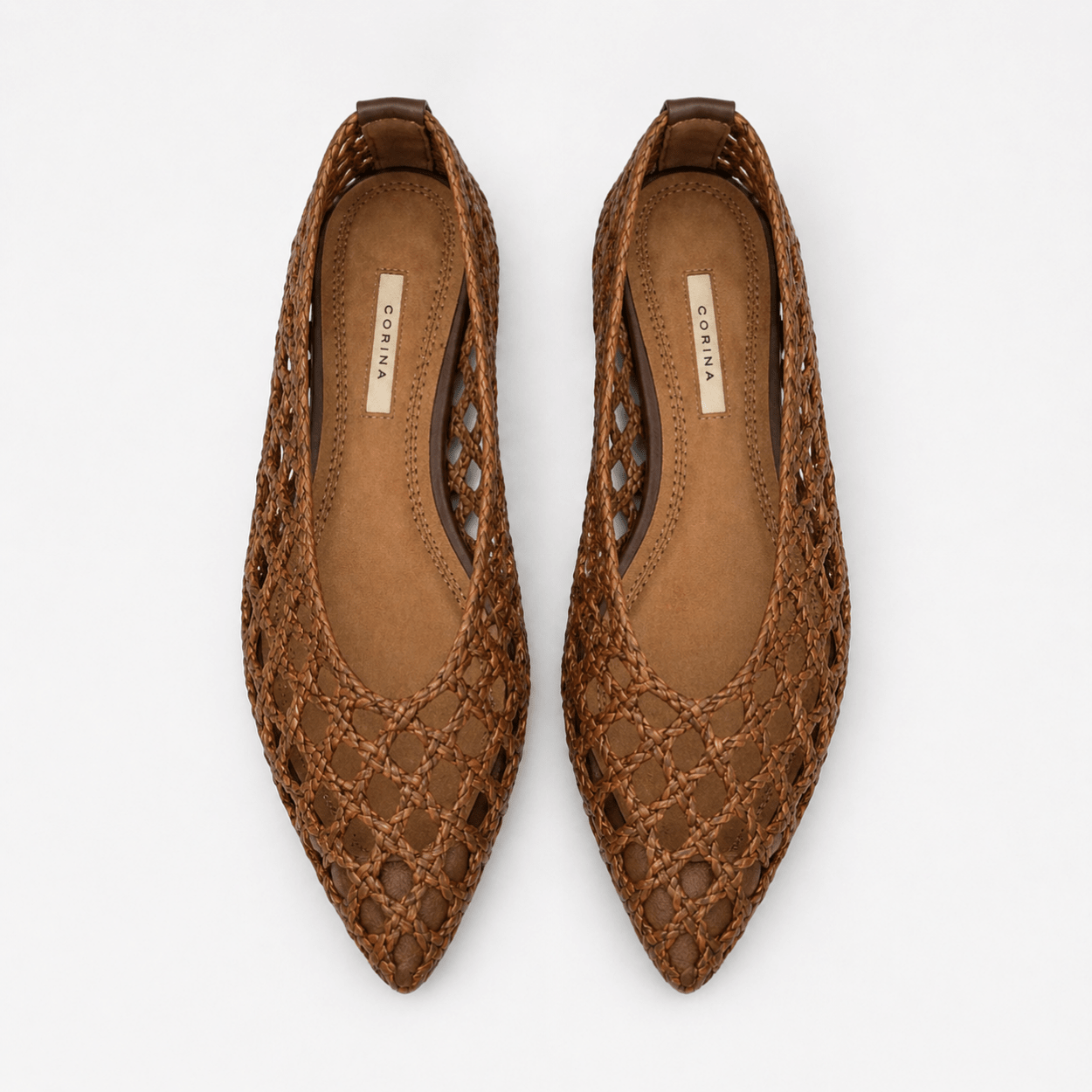Woven Pointed Flat - DeeBoutique