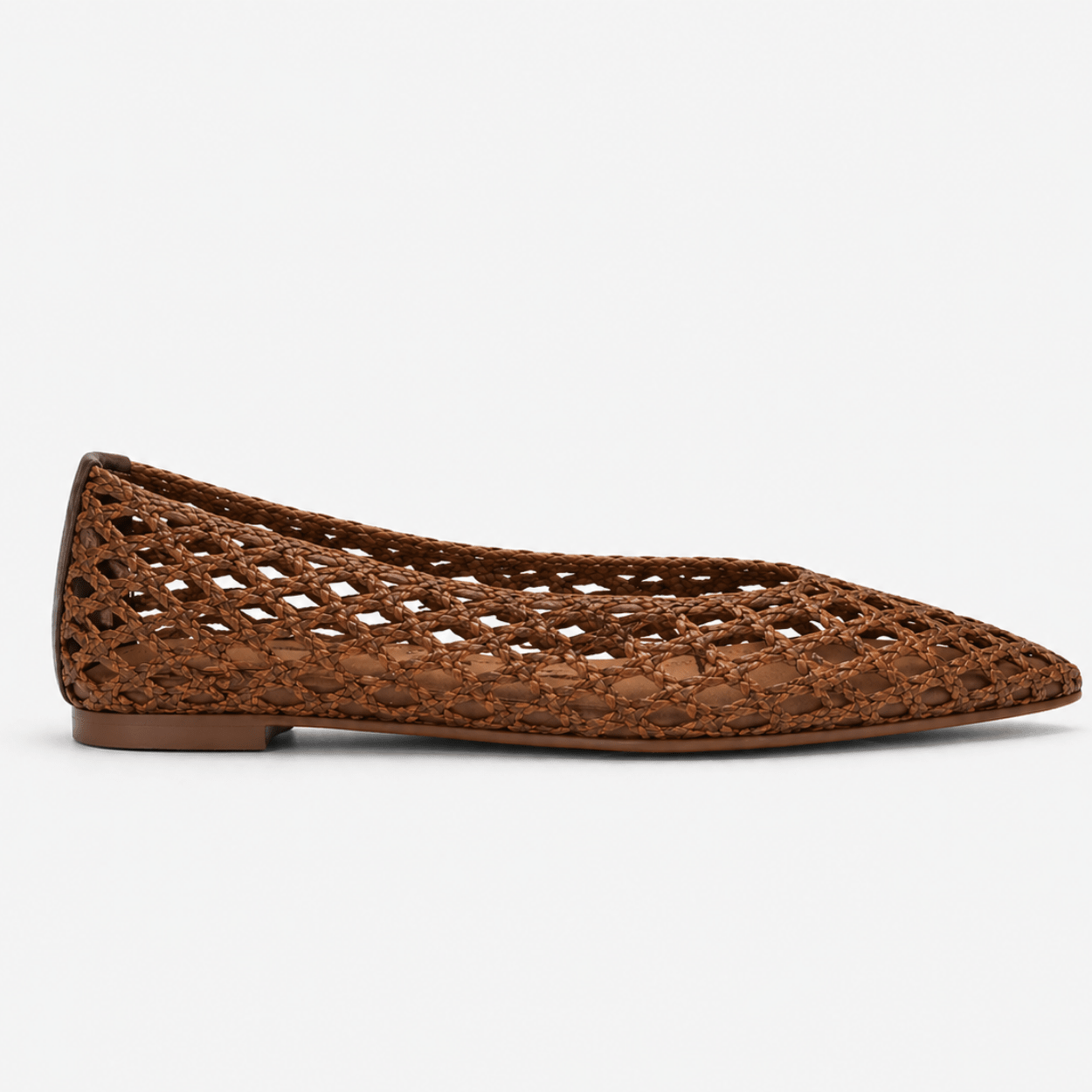 Woven Pointed Flat - DeeBoutique