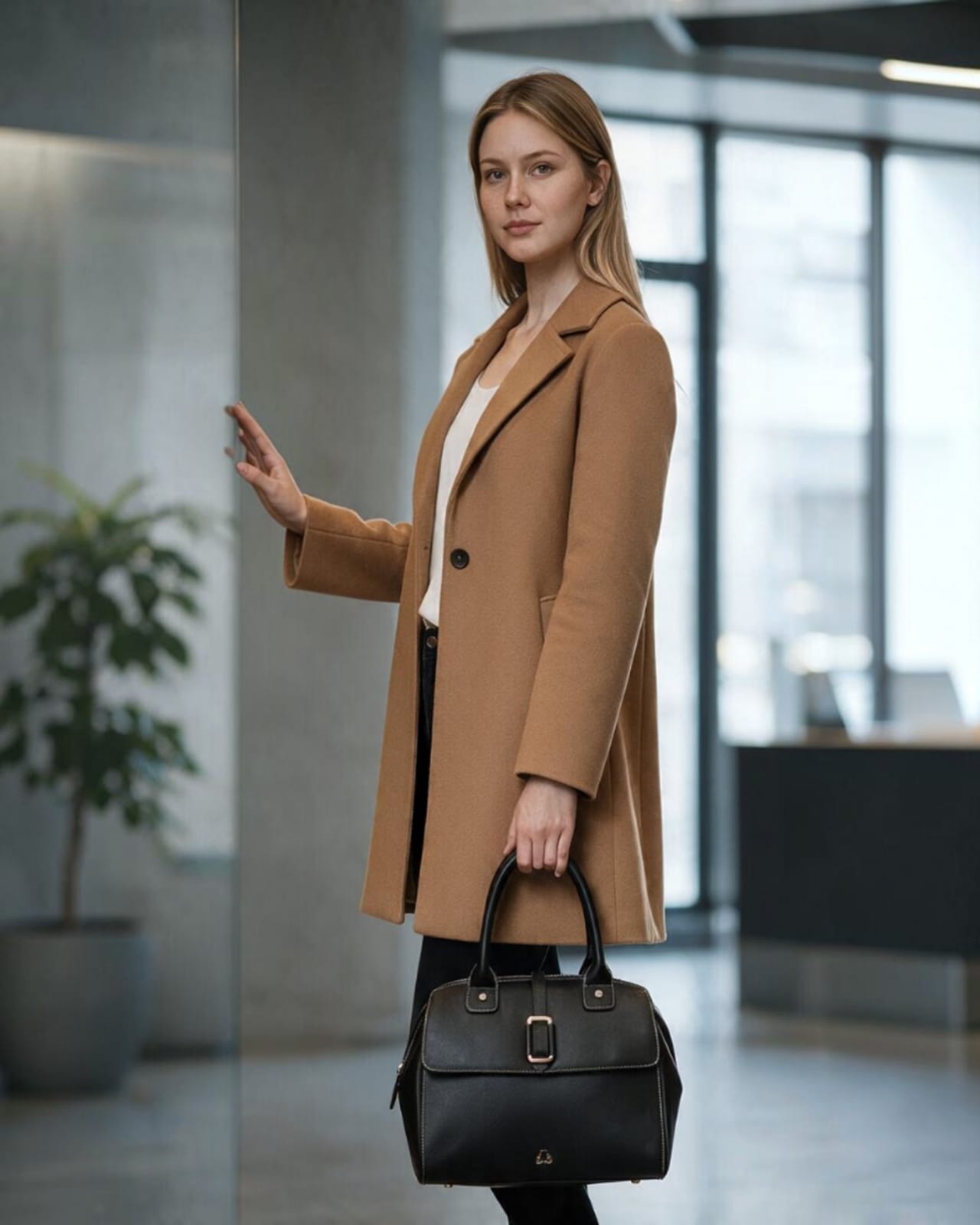 BLACK HANDBAG